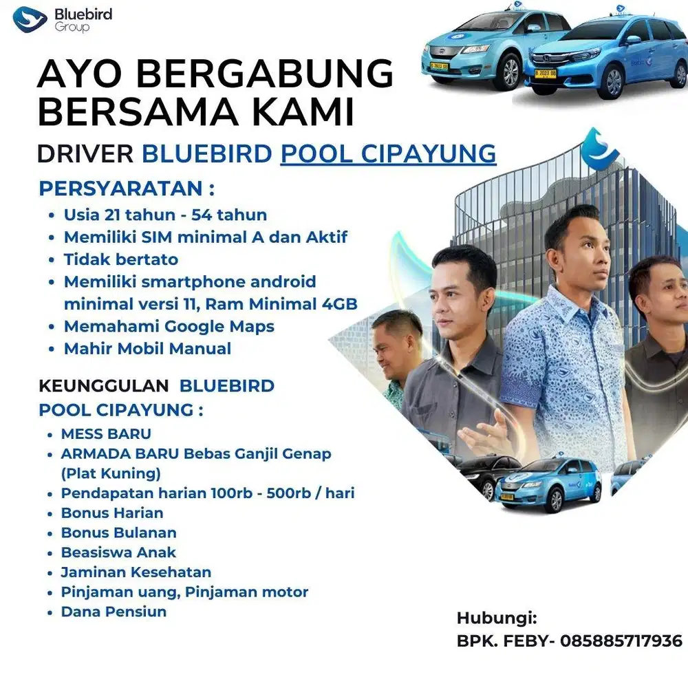 DRIVER BLUEBIRD GROUP