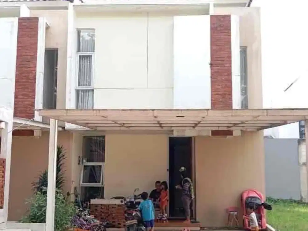 dijual rumah murah harga dibawah pasaran di perumahan greenland healthful living, kel. curug, kec. bojongsari, kota depok