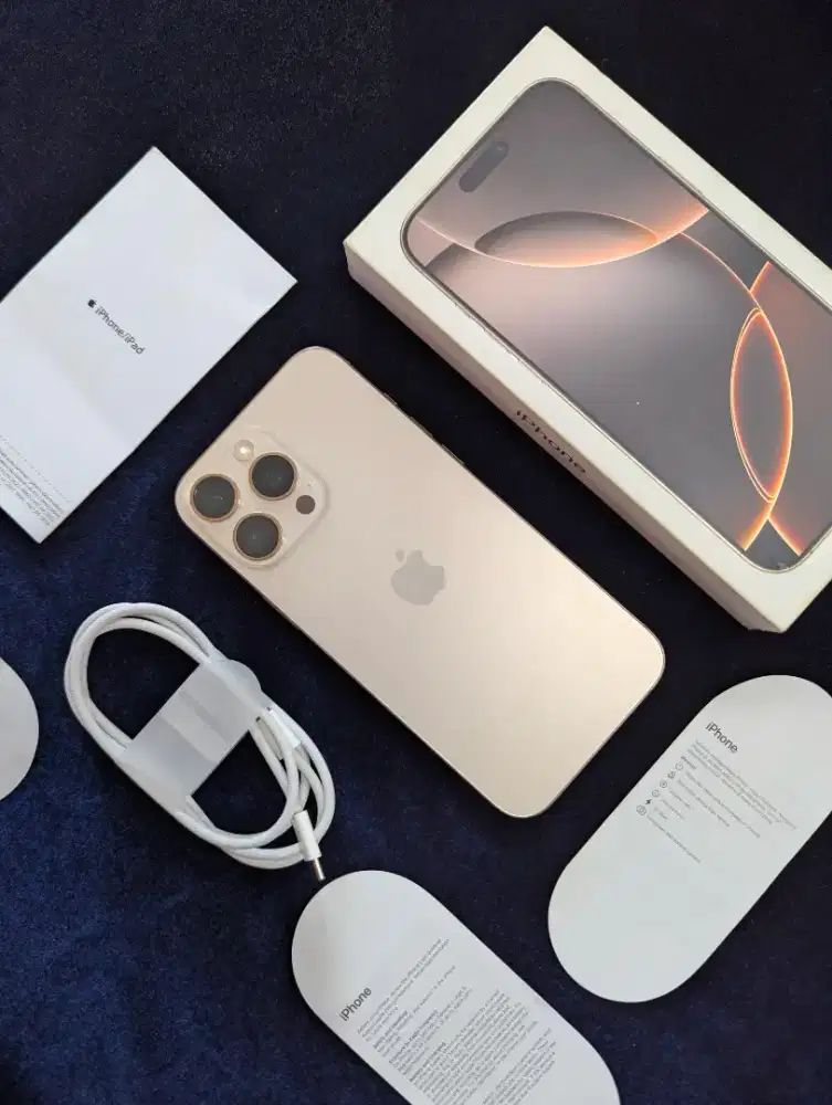 iPhone 16 Promax 256 Ex iBox BH 100% Original garansi on