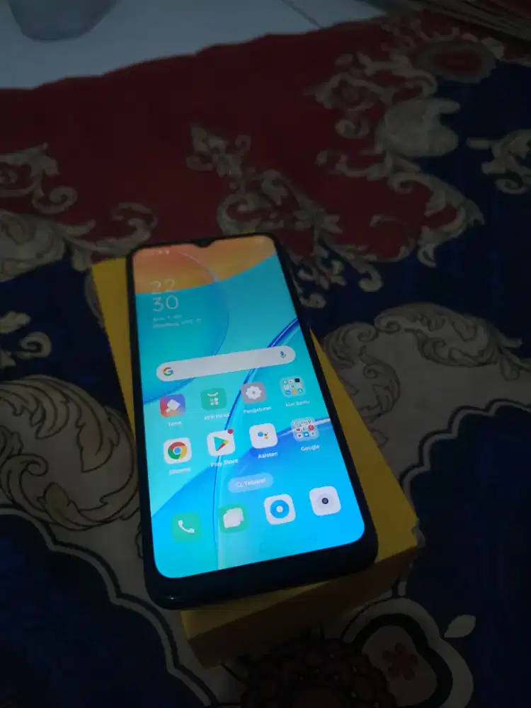 Oppo a15 32gb black hape charger original