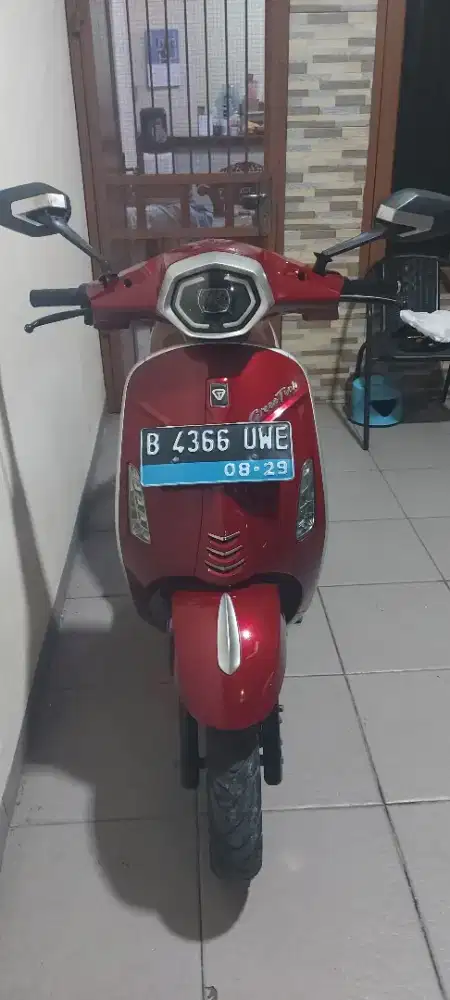 Surat2 lengkap pajak hidup vespa Motor listrik Green Tech tahun 2024