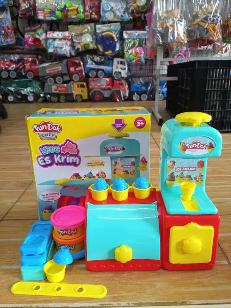mainan anak fundoh ice krim