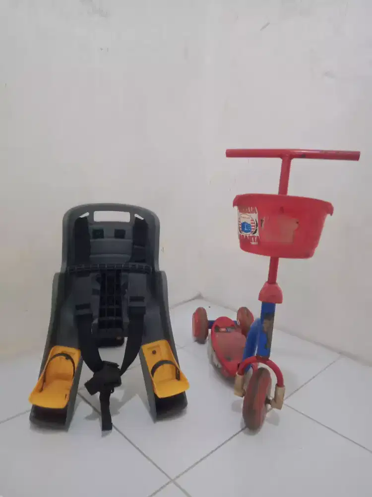 Sepeda cardiff full set boncengan/otoped