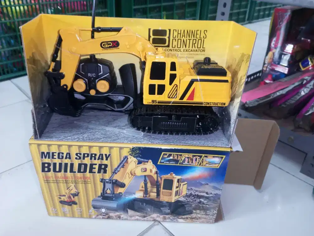 Mainan Anak Rc Bego Asap Cas