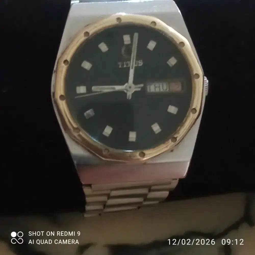 Jam tangan Jadul merkTITUS Ori mulus