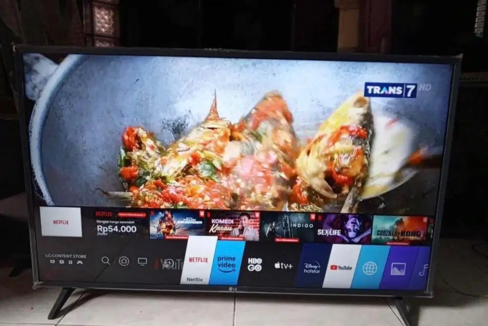 TV LG 43inc baru 3 bulan pemakaian