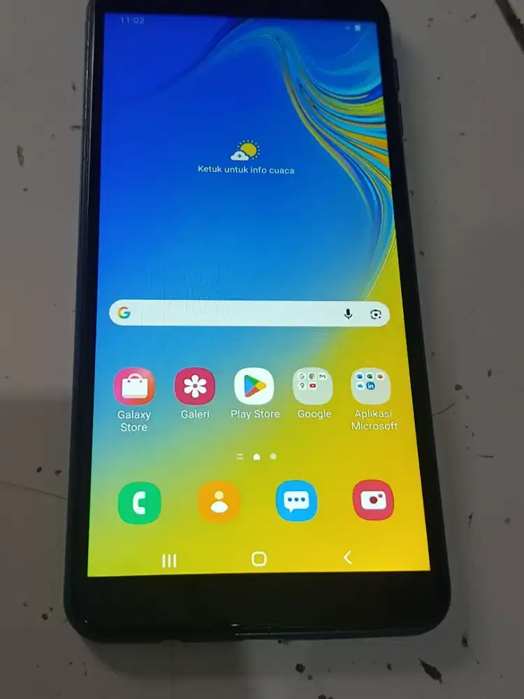 Jual hp Samsung A7 mulus