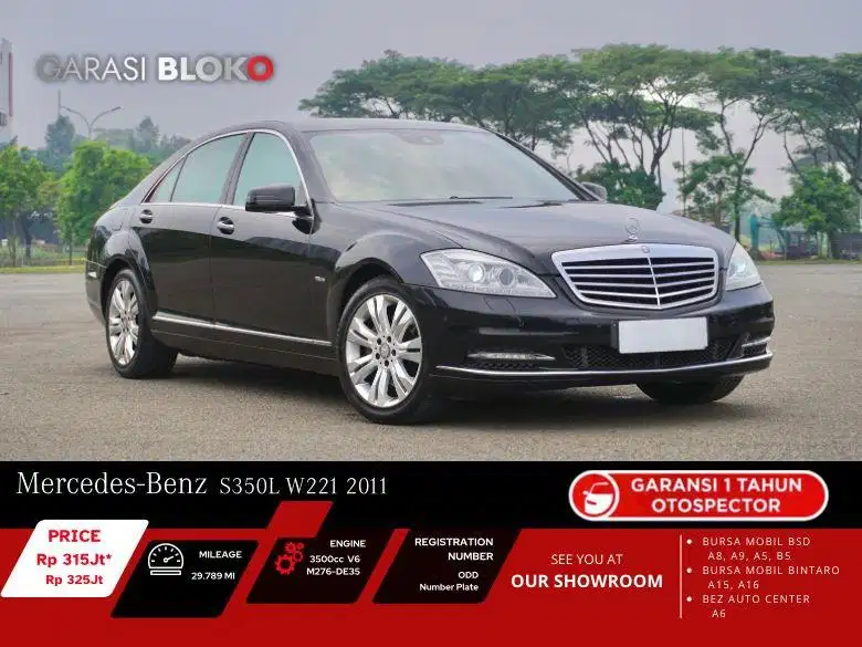 Mercedes Benz S350L CGI BlueEfficiency W221 2011