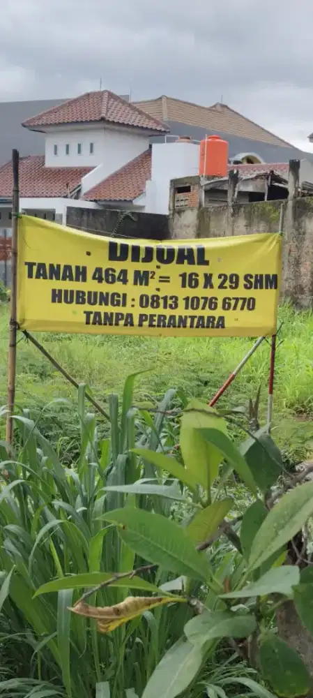 Dijual tanah an pemilik Luas 464M2