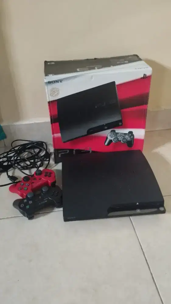 Ps3 slim lengkap no minus