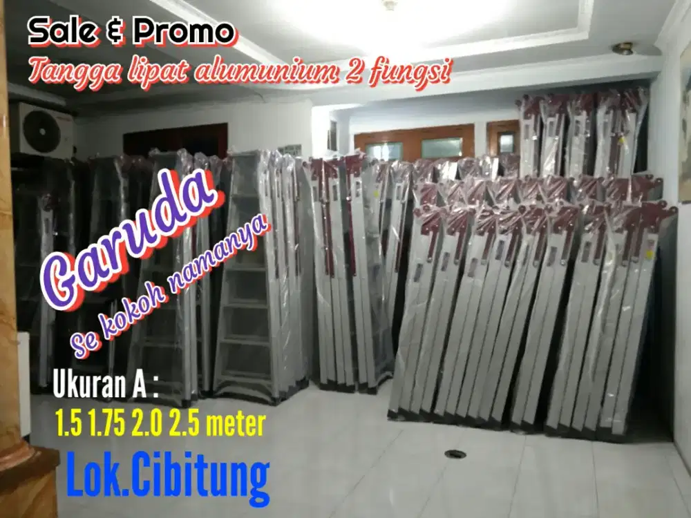 Tangga lipat alm GARUDA