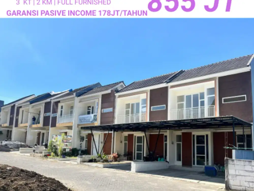 Villa Junrejo Garansi Passive Income Terima SHM Dekat Dengan Jatimpark 2