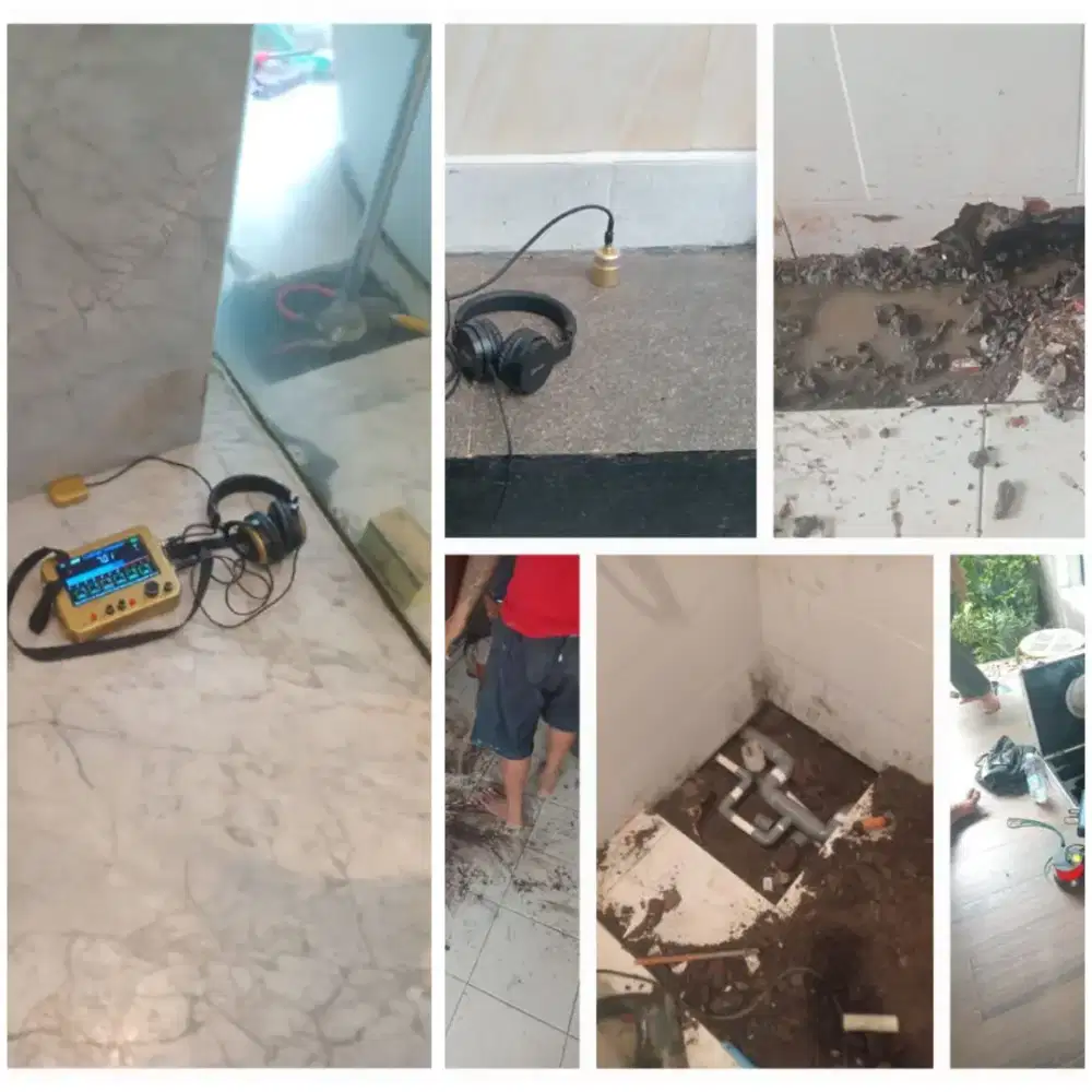 Jasa service panggilan kebocoran pipa dalam tanah dan bangunan