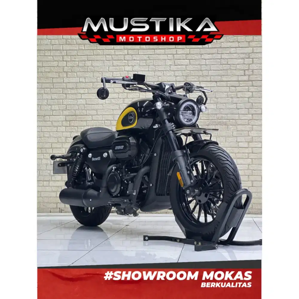 Odo 1rb Istimewa!!Beneli Benda 250cc 2025 Black Plat D Mulus-Mustika