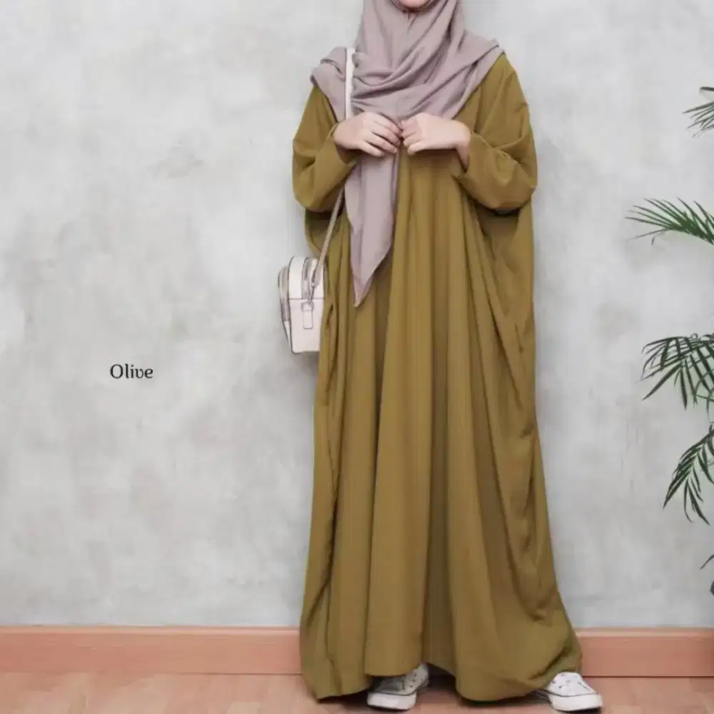 Capria Abaya gamis Railine wanita muslimah cantik New
