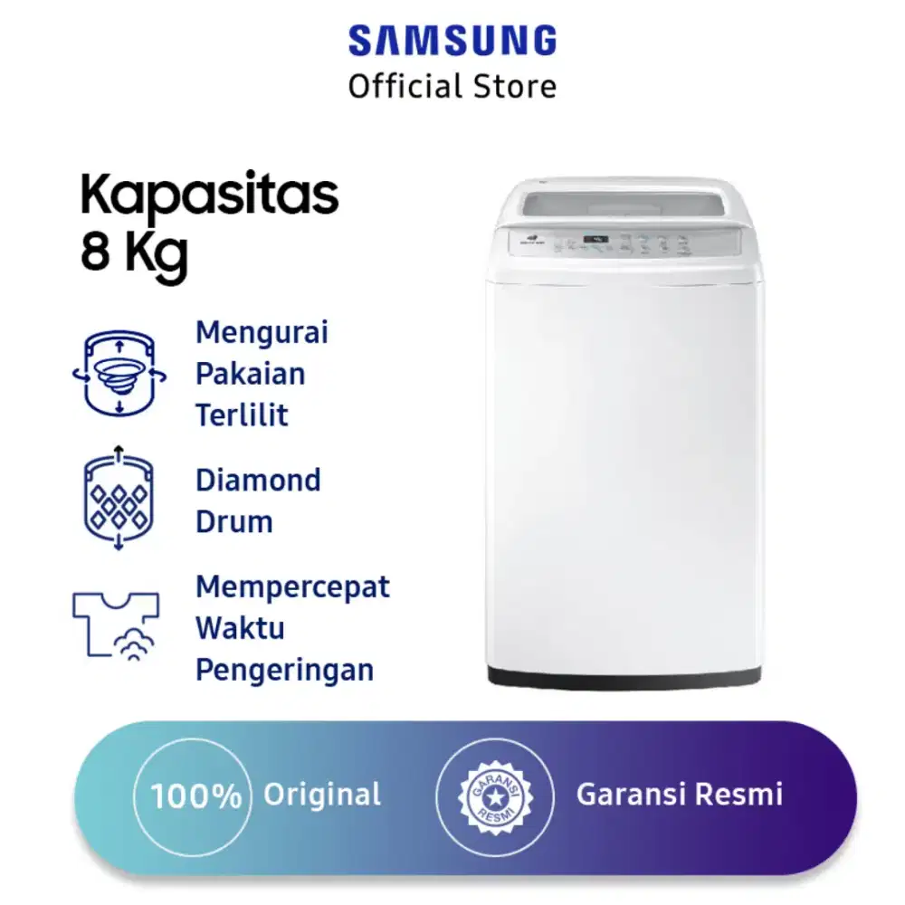 Mesin Cuci Samsung WA80H4000SW