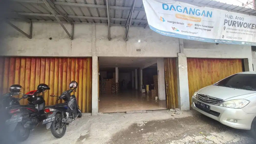 Gudang disewakan Murah Purwokerto