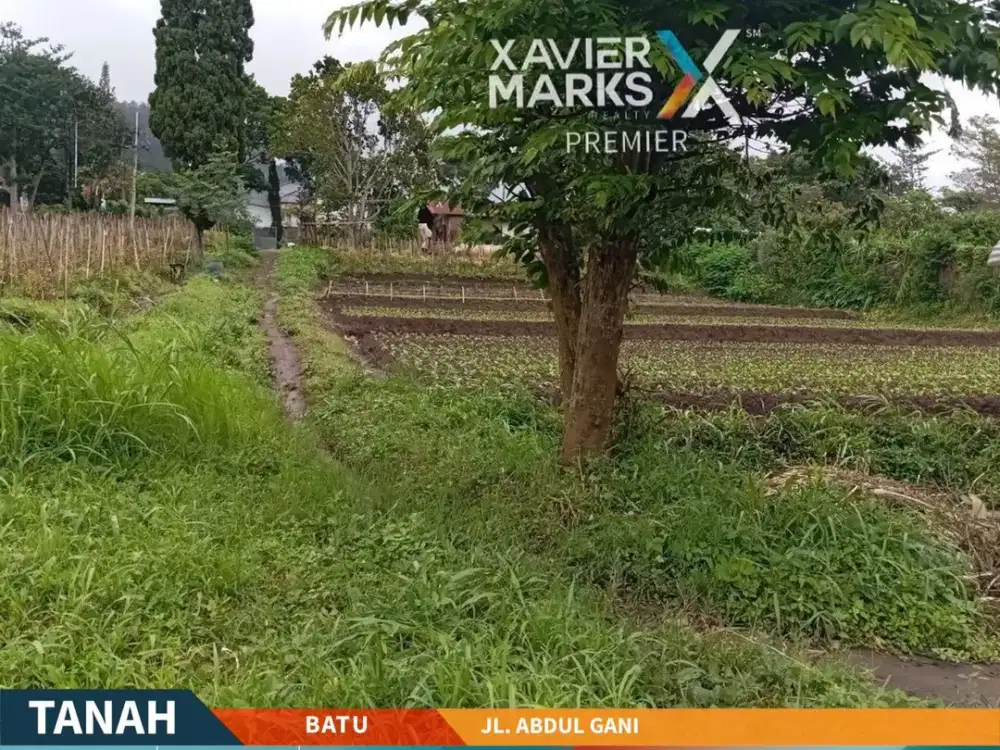 Dijual Tanah Dekat Tempat Wisata di Abdul Gani Batu Malang