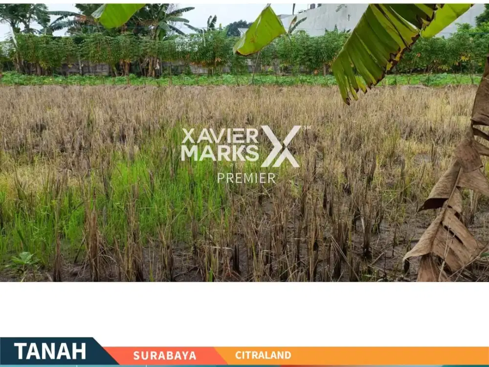 Dijual Tanah Strategis Siap Bangun di Citraland Surabaya