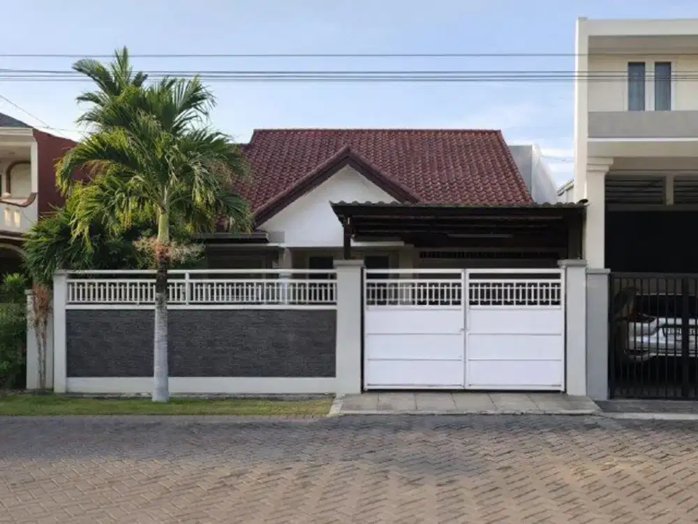 Rumah Araya Tahap 2 MINIMALIS GRANIT ROW 3.5 MOBIL Garasi, carport
