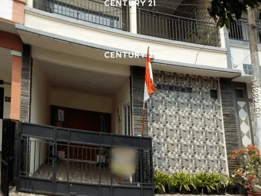 Di Jual Rumah 2 Lt Didalam Cluster One Gate System Di Graha Raya