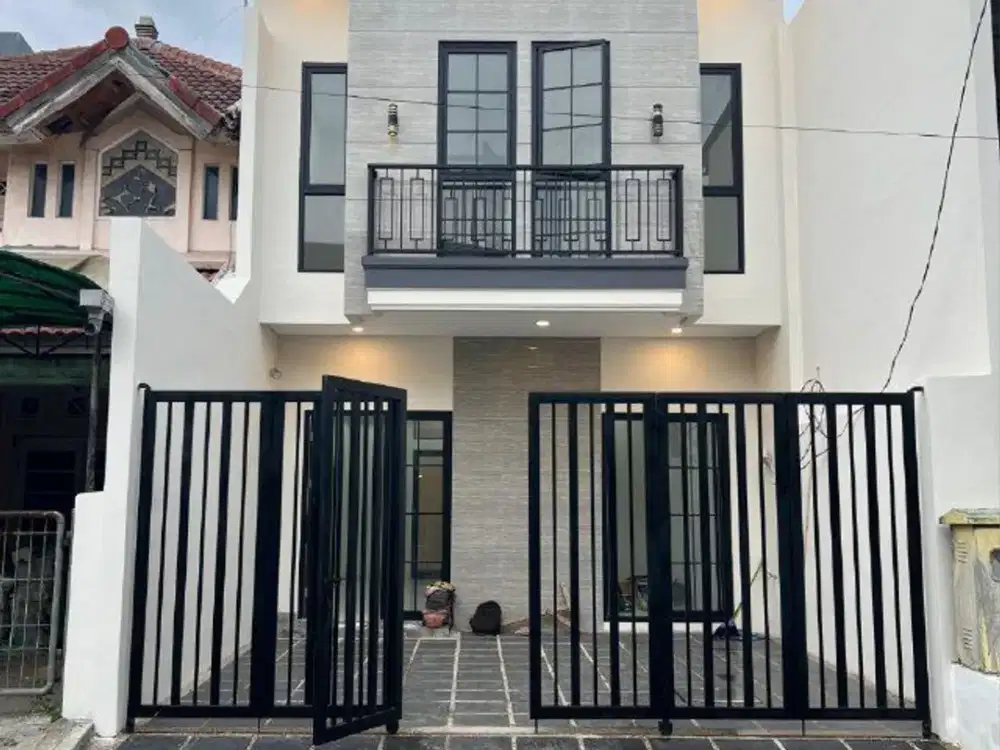 Rumah Pantai Mentari NEW MINIMALIS carport 2, row 2.5 mobil