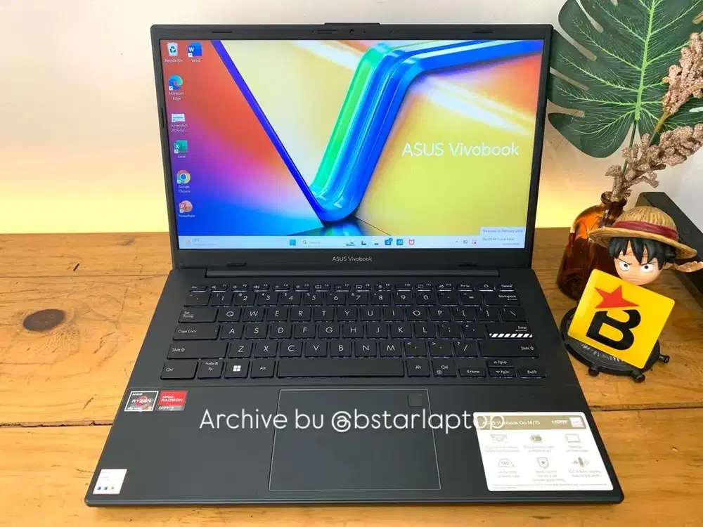 Laptop Like New Asus Vivobook Go 14 Ryzen 3 7320U Garansi On Panjang