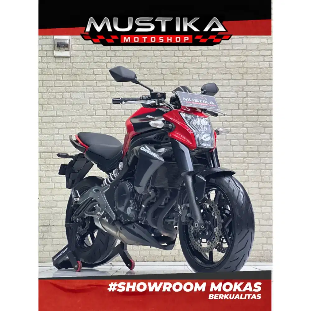 Perfect Condition!!Kawasaki ER6N 2012 Plat Jatim Red Mulus-Mustika