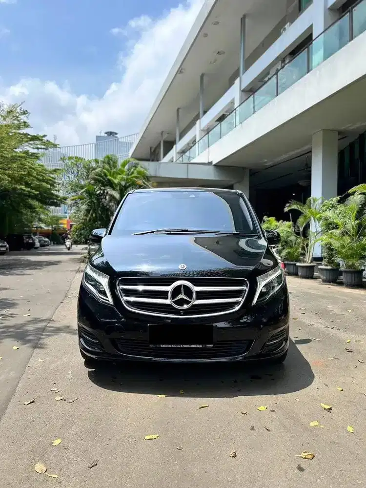 Mercedes Benz V260 2019 NIK 2018 Black on Beige Hitam Mercy V 260 Vito