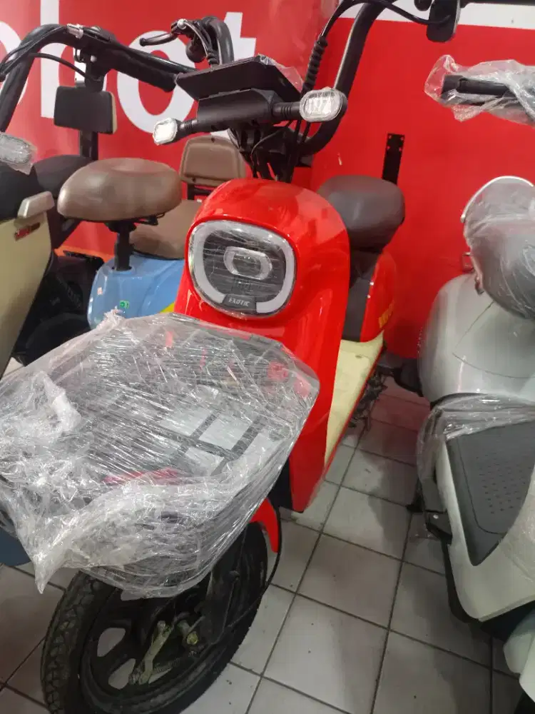 sepeda listrik Exotic warna cantik