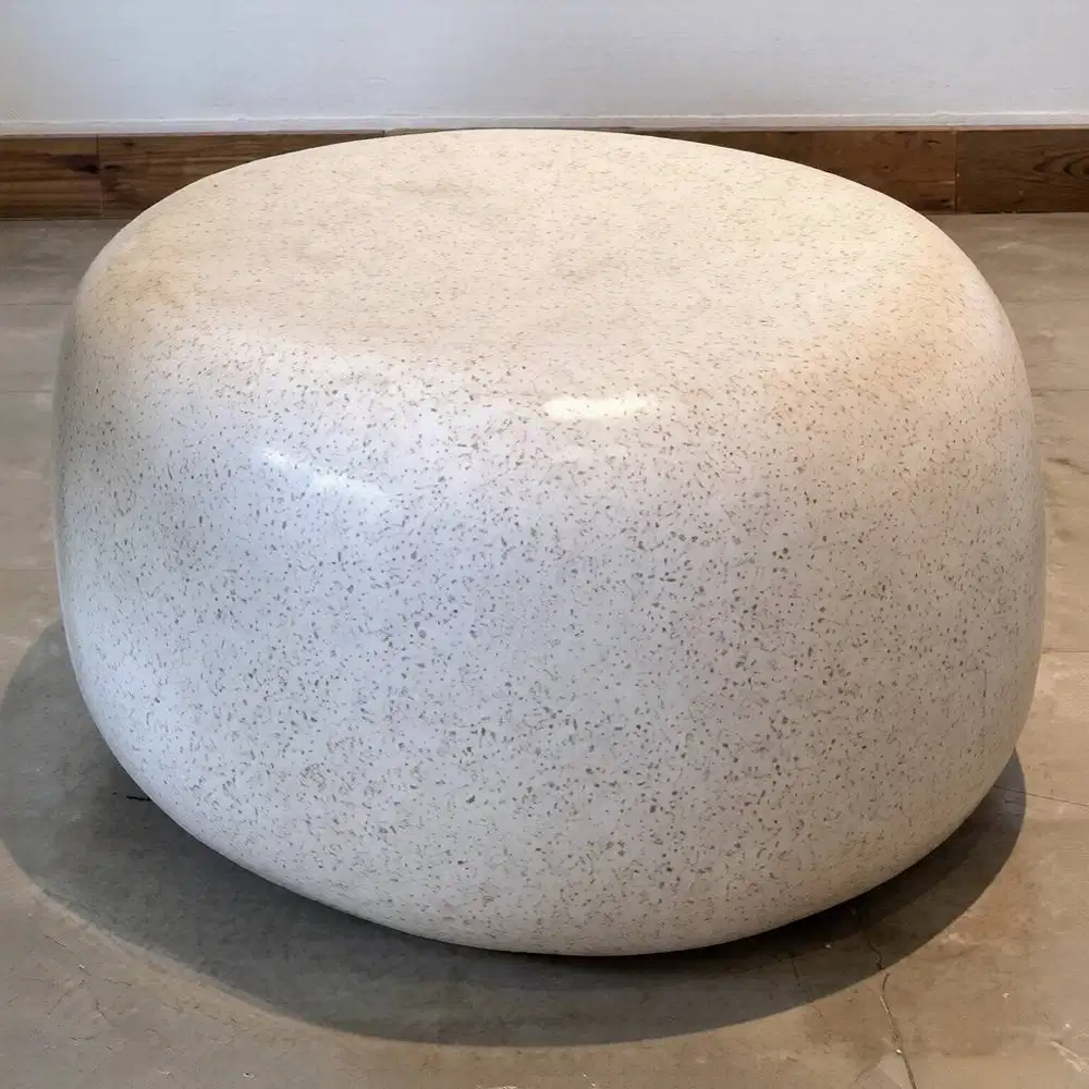 Bangku dan Meja Taman Terazzo Bermacam Model dan Ukuran