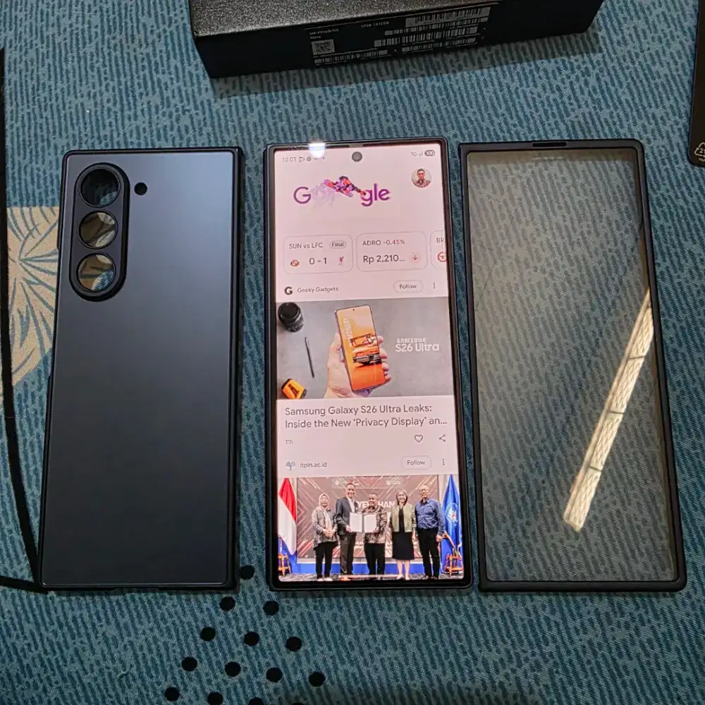 Samsung Galaxy Z Fold 6

Fold6 12/512 Blue Navy
Like New SEIN