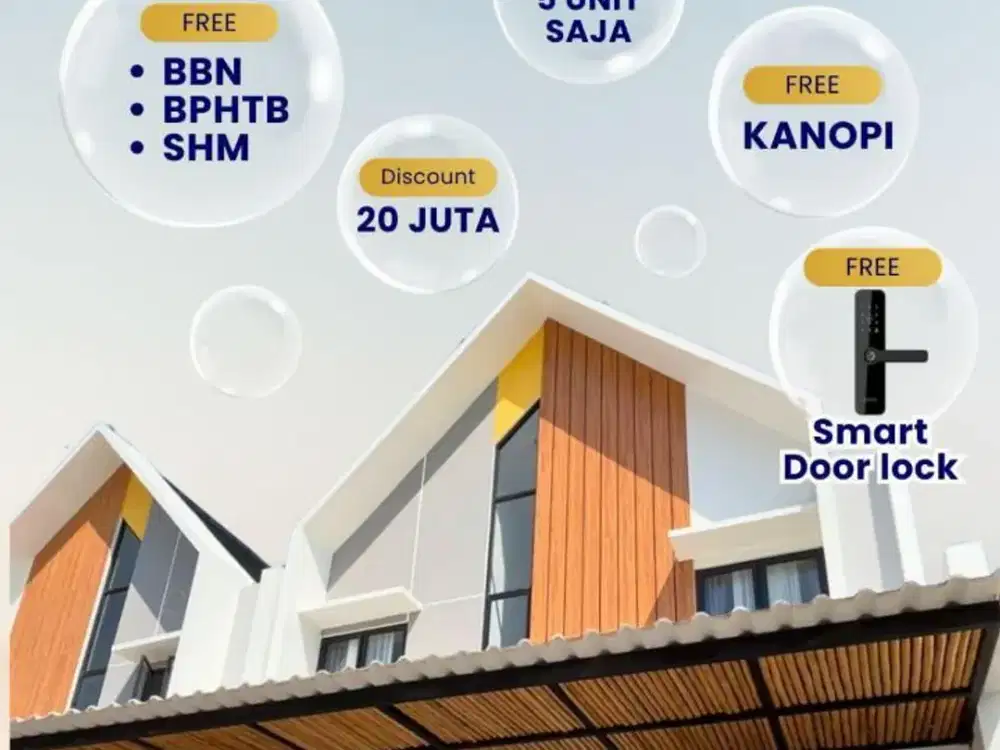 Rumah 2 lantai cantik Solo Baru