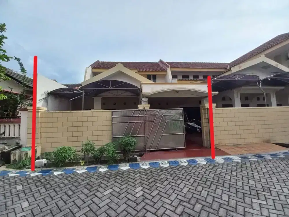 LELANG Rumah di Perum gading fajar 2 desa.sepande,kec.candi Sidoarjo