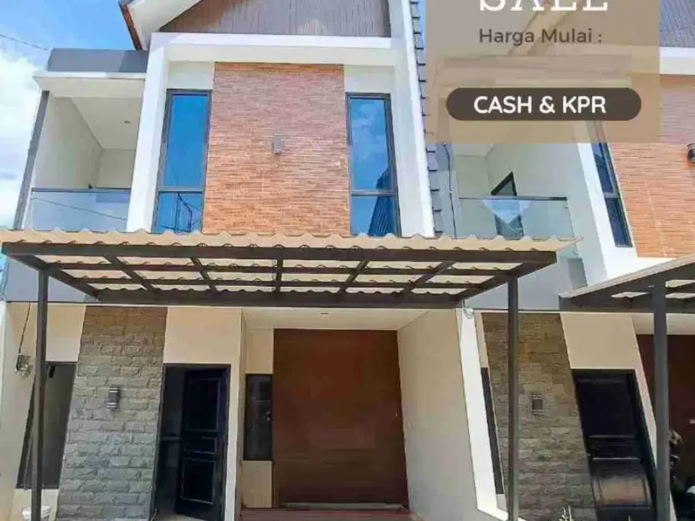 Jual Rumah Cluster Baru 2 Lantai Dekat RSUD Cipayung Bisa KPR Cipayung Jakarta Timur CLU