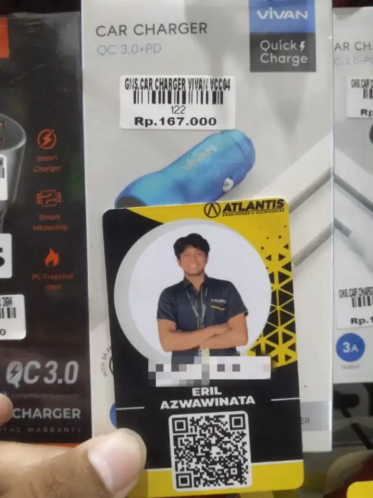 GNS.CAR CHARGER VIVAN VCC04 l ATLANTIS DAHSYAT