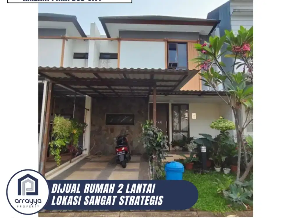 TURUN HARGA! JUAL CEPAT RUMAH CANTIK SIAP HUNI DI LOKASI YANG STRATEGIS KIREINA PARK BSD CITY