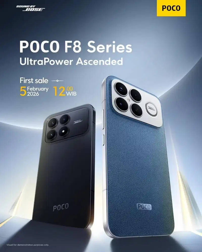 BARU!! POCO F8 PRO RAM 12+12/512 GARANSI RESMI 1thn BISA TUKAR TAMBAH