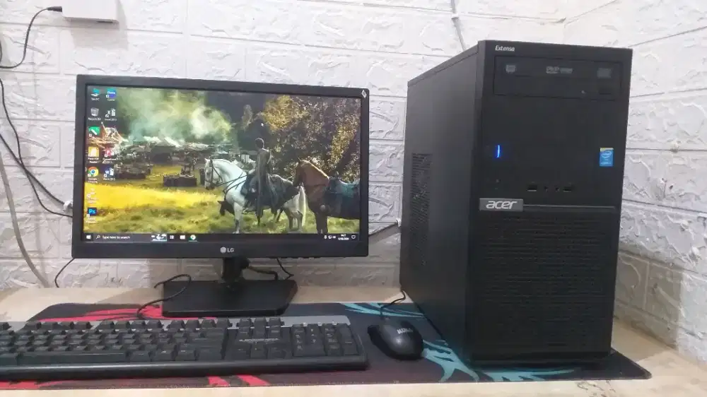 Komputer Lengkap Cocok Admin Kantor Siap Pakai