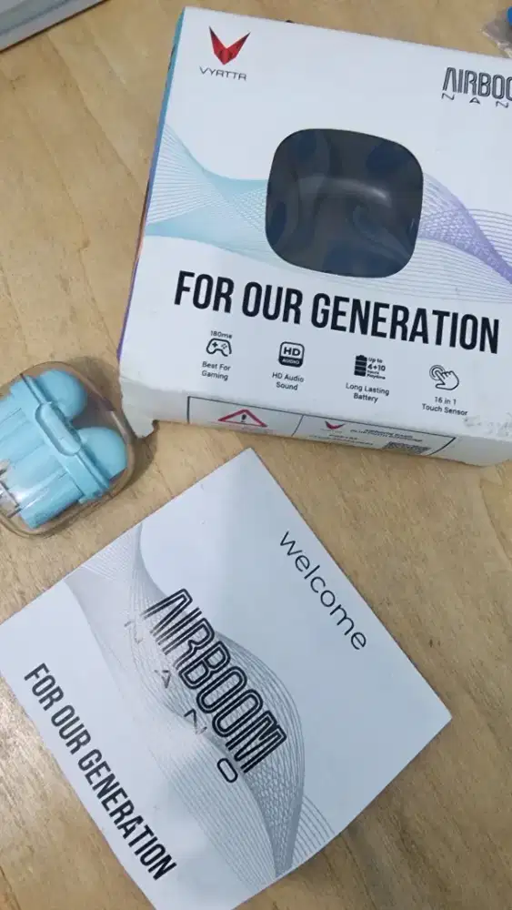 Headset Bluetooth airboom