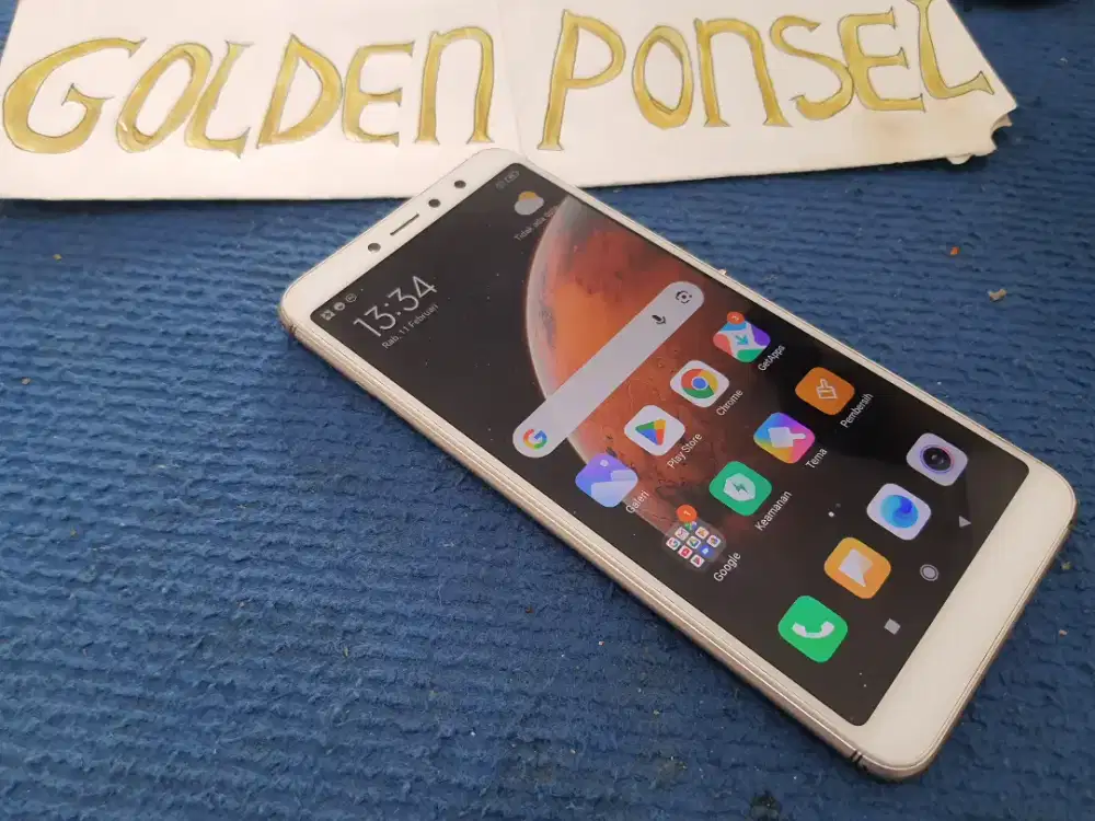 Xiaomi S2 Ram3Gb/32Gb.ORI Mulus#Golden Ponsel