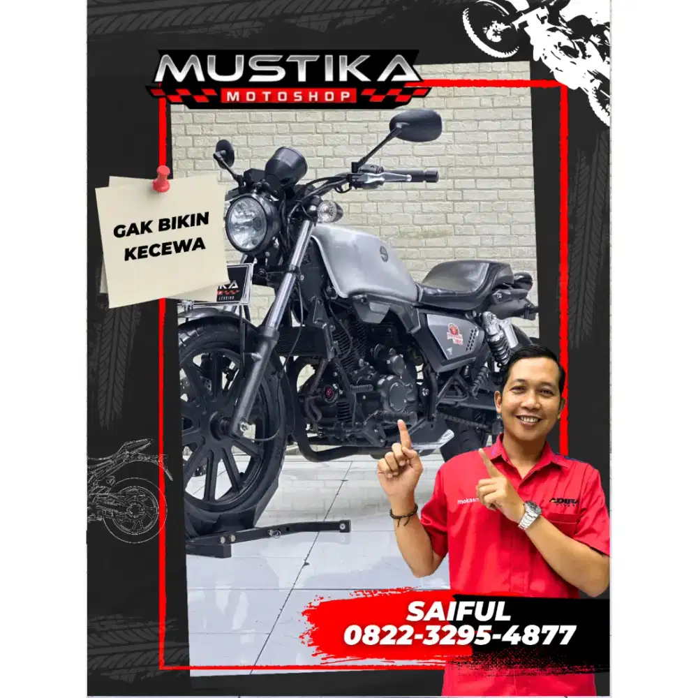 Perfect Condition!!Beneli Motobi 200 Evo 2019 N Asli Mulus-Mustika