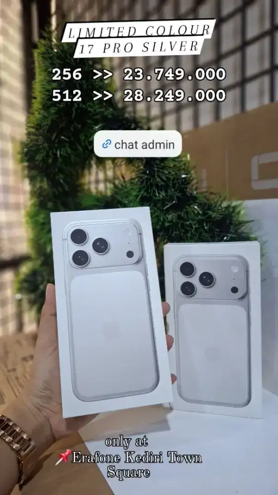 IPHONE 17 PRO SILVER 256 NEW IBOX