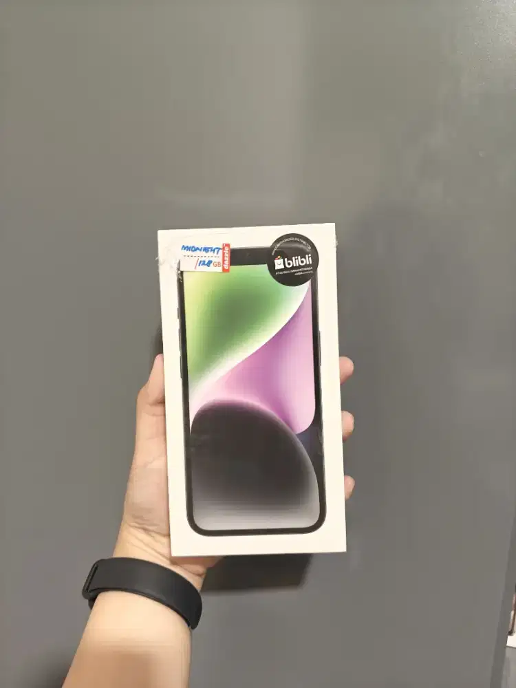 iPhone 14 128 Midnight Garansi resmi