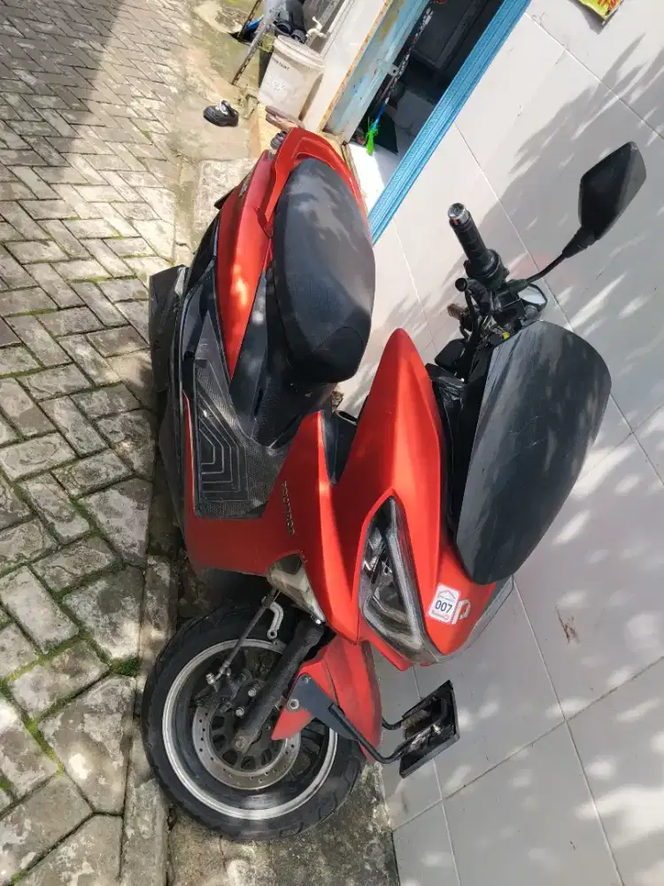 Polytron Fox R 120 km Merah Motor Besar TT Nmax Gsx Lexi Cbr Lengkap