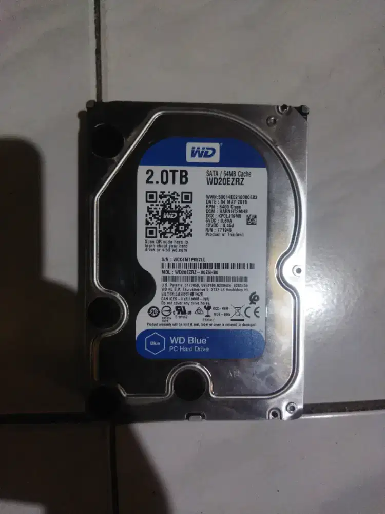 HDD 3.5 inch 2TB