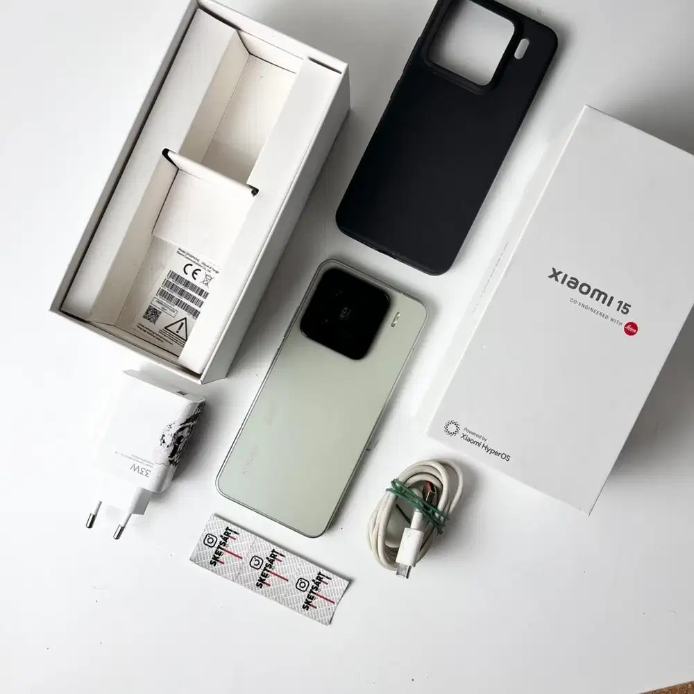 Xiaomi 15 Green 12gb 256gb Garansi Resmi Maret 2027 Mulus Like New