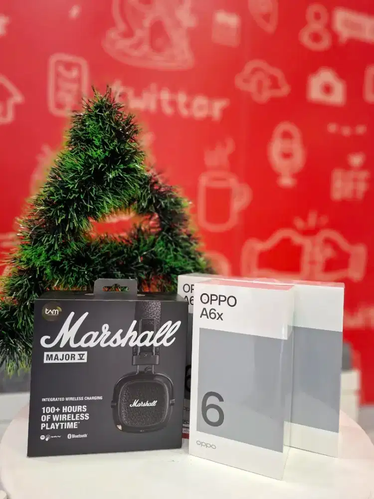PROMO OPPO A6X 6/128 TEBUS MARSHAL MAJOR V 199RB