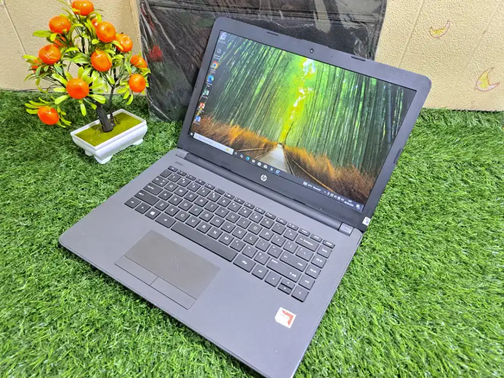Laptop hp 245 g6 AMD A9 GEN 7 siap pakai lancar jaya