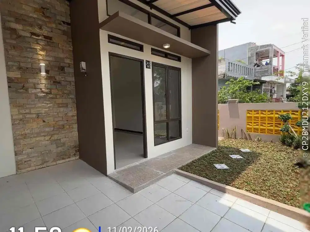 di jual rumah full furnised sudah shm